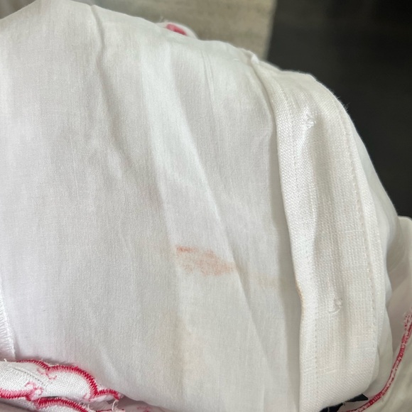 J. Crew White Mini Dress with Pink Floral Embroidery - Picture 12 of 12